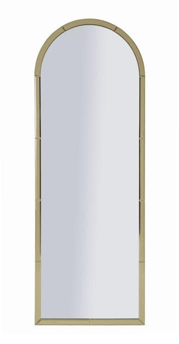 BAKU GOUDEN WANDSPIEGEL CM 55X2X150 ( BINNENSPIEGEL AFMETING, Ophalen of Verzenden, Nieuw