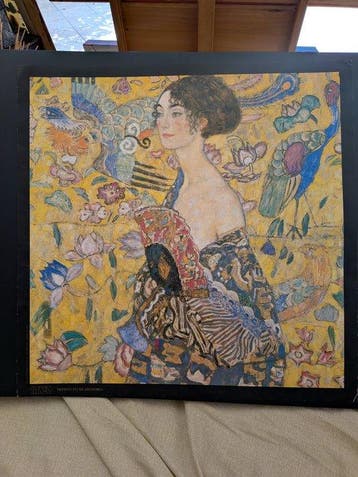 Gustav Klimt (1862-1918) - Ritratto di Signora, Antiek en Kunst