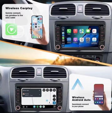 Volkswagen Polo Golf Caddy | CarPlay &amp; Android Auto, Verzenden, Nieuw
