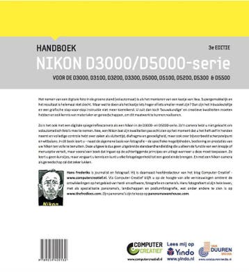 Handboek Nikon D3000/D5000-serie - 3de editie 9789059409132, Verzenden, Zo goed als nieuw, Hans Frederiks