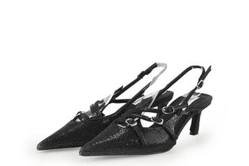Sacha Slingbacks in maat 36 Zwart, Verzenden, Zwart, Zo goed als nieuw, Sacha