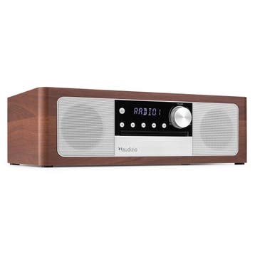 Retourdeal - Audizio Lunata premium DAB radio - Radio met CD, Verzenden, Zo goed als nieuw