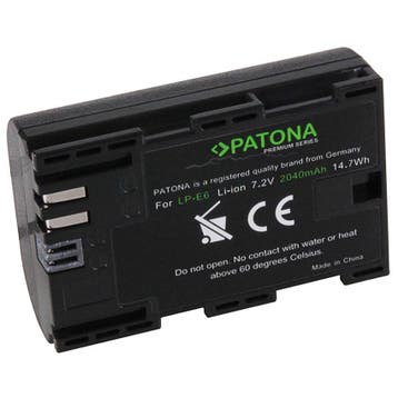 Canon LP-E6 premium accu (Patona), Verzenden, Nieuw