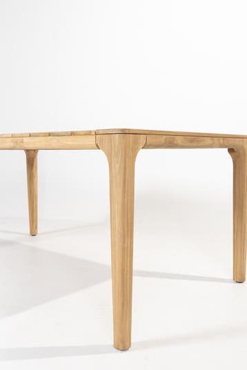 Liam dining tuintafel 240x100xH75 cm teak Taste 4SO, Ophalen of Verzenden, Nieuw, Teakhout