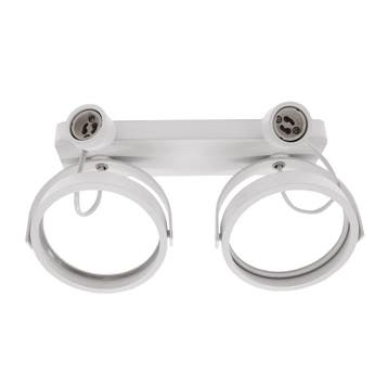 Plafondlamp Euke Wit voor 2x ES111 GU10 lamp (niet inbegr..., Ophalen of Verzenden, Nieuw