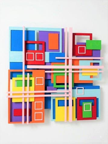 Rubén M Millano G - Happiness Life n°101 Pieza única