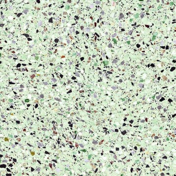 Vloertegel/Wandtegel Terre Terrazzo Medley Leaf Groen 60x60, Doe-het-zelf en Verbouw, Tegels, 60 cm of meer, Nieuw, Ophalen of Verzenden