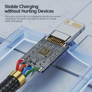 Toocki PD 27W USB-C naar Lightning Kabel voor iPhone - Snel, Verzenden, Nieuw