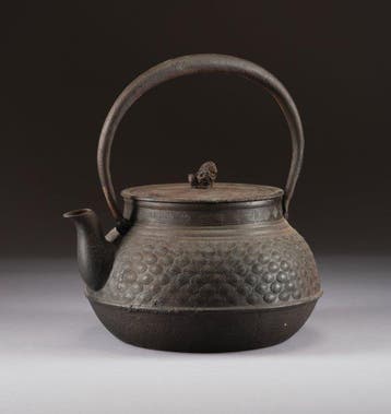 Tetsubin  (ketel) - zeer groot - IJzer (gegoten) - Japan -