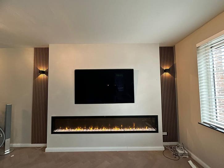 Cinewall vanaf €850- Kant en klaar in 1 dag geïnstalleerd, Huis en Inrichting, Haarden, Overige soorten, Nieuw