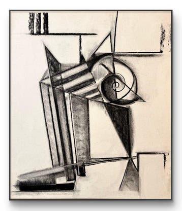 Silvin Bronkart (1915-1967) - Composition abstraite à la