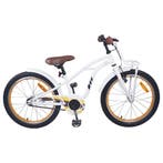 vidaXL Kinderfiets 18 Inch voor 5-7 jaar Wit, Fietsen en Brommers, Verzenden, Nieuw
