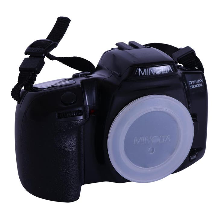Minolta Dynax 500si AF - Analoge Camera Body - 35mm (Incl. c, Audio, Tv en Foto, Fotocamera's Analoog, Zo goed als nieuw, Verzenden