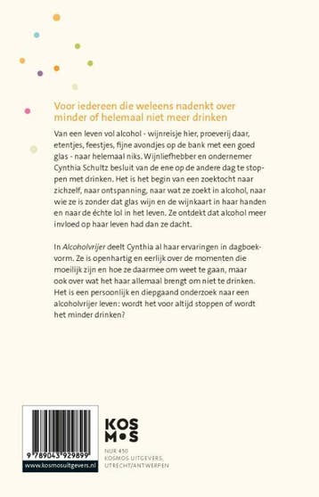 Alcoholvrijer 9789043929899 Cynthia Schultz, Verzenden, Zo goed als nieuw, Cynthia Schultz