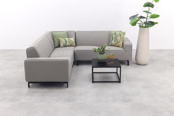 VDG Boavista/Toronto Sunbrella loungeset (4-delig) - Nature, Tuin en Terras, Verzenden, Nieuw, Overige materialen, Loungeset