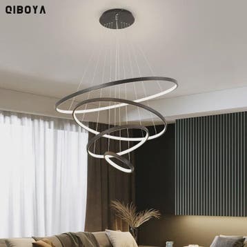 Moderne LED Plafondlamp Ring Design - Hanglamp voor Woonkame, Verzenden, Nieuw