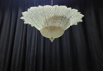 Plafondlamp - Fogliona - Muranoglas - Tien lichten, Antiek en Kunst