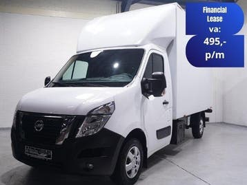 Renault Master 2.3 DCi 163 pk Bakwagen met Laadklep Navi, Ai, Stof, Gebruikt, Euro 6, Renault