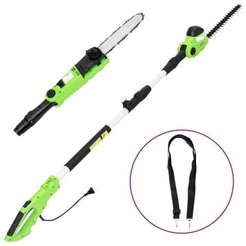 vidaXL Kettingzaag/heggenschaar 2-in-1 telescopisch 25/41 cm, Verzenden, Nieuw
