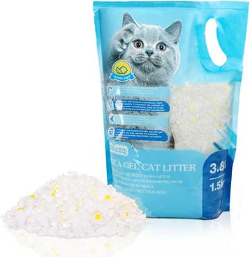 Kattenbakvulling 3,8 l - hoogwaardig, stof, citroensmaak- en, Dieren en Toebehoren, Kattenbakken, Verzenden, Zo goed als nieuw