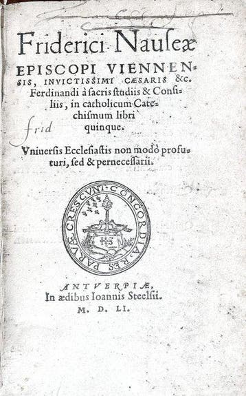 Friedrich Nausea - In catholicum Catechismum libri quinque -