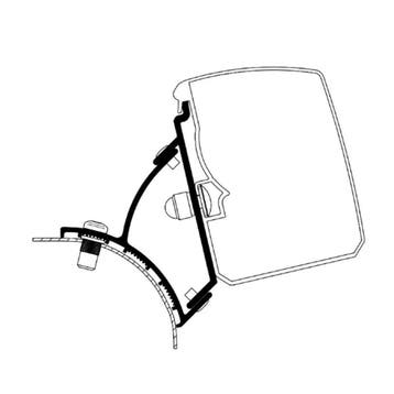 Thule VW T5/T6 Minivan Fixed Adapter 3200, Ophalen of Verzenden, Nieuw