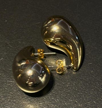 No-Fade Goud-Stijl Vergulde Waterdruppel Oorbellen, Sieraden, Tassen en Uiterlijk, Oorbellen, Overige materialen, Nieuw, Ophalen of Verzenden
