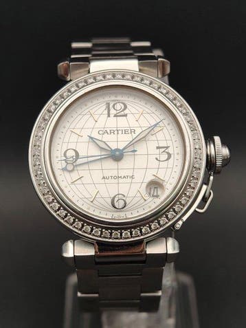 Cartier - Pasha GMT - Zonder minimumprijs - W31029M7 - Heren, Nieuw
