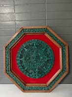 Wanddecoratie - Mexico - Vintage Azteekse Zonsteen