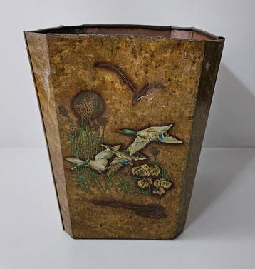 Bak - Worcester Ware - Prullenbak - Staal - 1950-1960