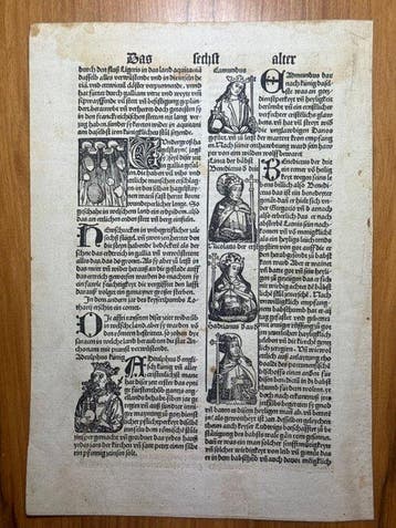 Johann Schönsperger (ca. 1455–1521), Augsburg - Incunabula /