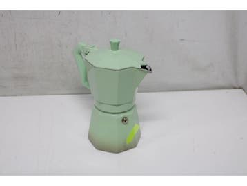 Bialetti Moka Exclusive - Moka Express - 6 kopjes - Groen, Verzenden, Zo goed als nieuw