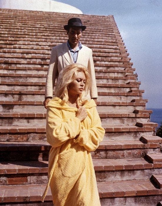 Patrick Morin - Brigitte Bardot et Michel Piccoli, Antiek en Kunst, Kunst | Designobjecten