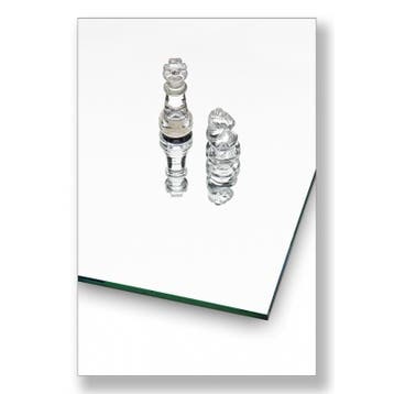 Spiegel 6 mm Verzilverd Blank met afgewerkte randen, Ophalen of Verzenden, Nieuw