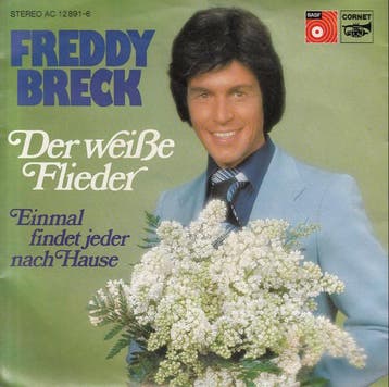 Single vinyl / 7 inch - Freddy Breck - Der Weisse Flieder, Verzenden, Zo goed als nieuw, 7 inch, Overige genres