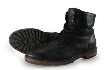 Manfield Veterboots in maat 43 Zwart, Kleding | Heren, Schoenen, Manfield, Verzenden, Zwart, Boots