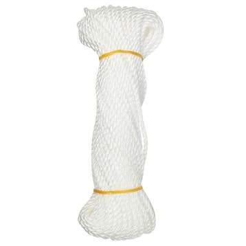 Touw wit 4 mm x 25 m, Ophalen of Verzenden, Nieuw