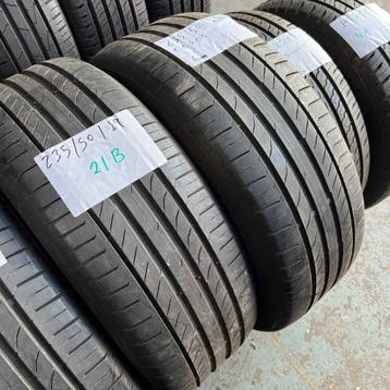 2 x Continental SportContact 5 235-50-19 Zomerbanden 6mm, 19 inch, Gebruikt, Ophalen of Verzenden, 235 mm