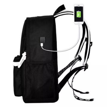 Kruzzel Reflecterende Rugzak met USB - Ideaal voor School..., Ophalen of Verzenden, Nieuw