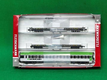 Fleischmann N - 827112 - Modeltrein goederenwagonset (1) -, Nieuw