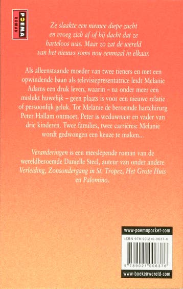 Veranderingen 9789021006376 Danielle Steel, Verzenden, Gelezen, Danielle Steel