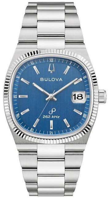 Bulova 96B440 Super Seville horloge, Sieraden, Tassen en Uiterlijk, Overige merken, Staal, Verzenden, Polshorloge