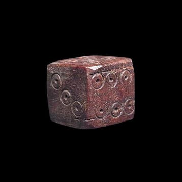Oud-Romeins, Keizerrijk Been dobbelsteen - Ancient Roman