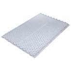 Grindmat Gravel Fix Pro - ca. 120x80 cm - 0,9 m2 - Wit, Verzenden, Nieuw