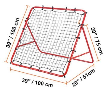 Voetbal Rebounder Net 1189 cm Verstelbaar Trainingsdoel, Sport en Fitness, Voetbal, Verzenden, Nieuw
