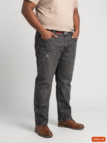 RED APE Jeans Heren maat W40 / L32 Grijs Vintage, Ophalen of Verzenden, Nieuw