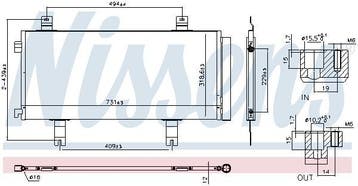 Condensor, airconditioning, Verzenden, Nieuw