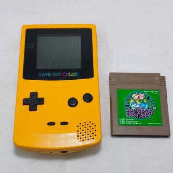 Nintendo - Gameboy Color - (Yellow) + Pokémon Green, Nieuw