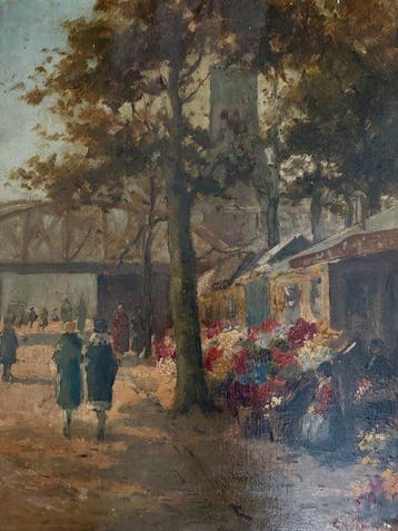 Louis Braquaval (1854–1919), Toegeschreven aan - Flower