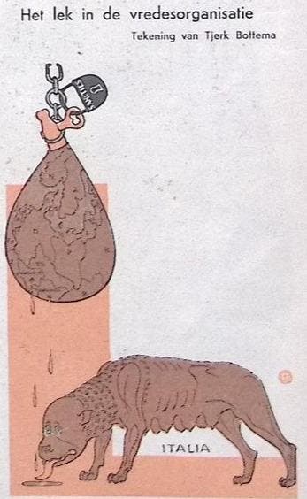 Het lek in de vredesorganisatie (lijst optie, Lithos), Verzenden